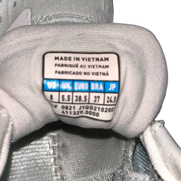 (25136) Saucony Wave Sky 05 Running Shoes Women's Size 8 White Teal Green - Picture 6 of 8